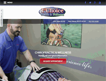 Tablet Screenshot of 1stchoicehealthandwellness.com